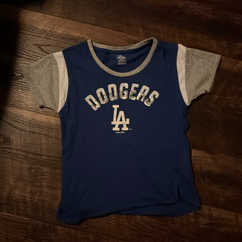 Kids los angles dodgers shirt